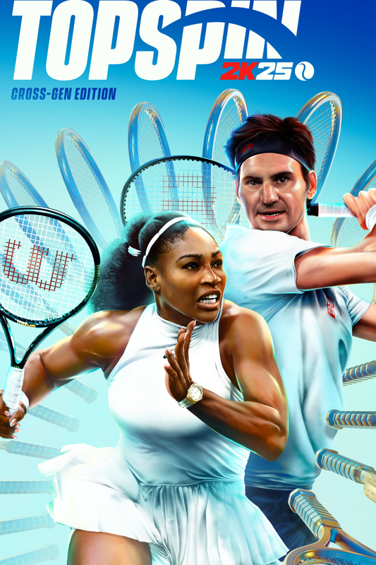 TopSpin 2K25 box art for Xbox Series X